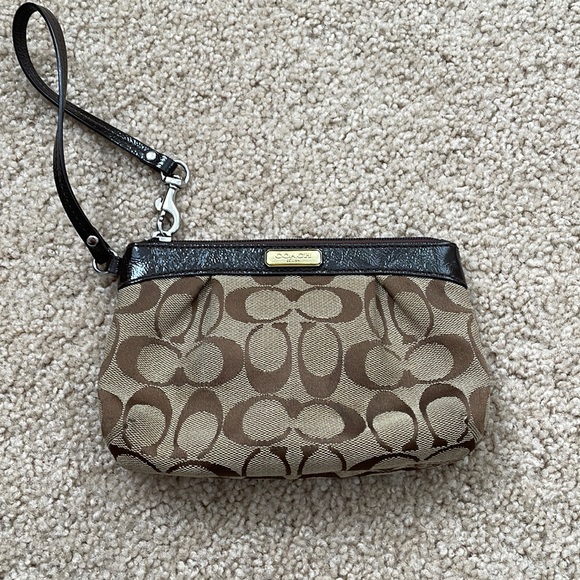 Coach wristlet - Picture 1 of 2